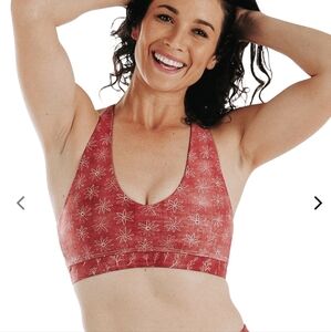Yoga Democracy Terracotta Time Mystique Bra